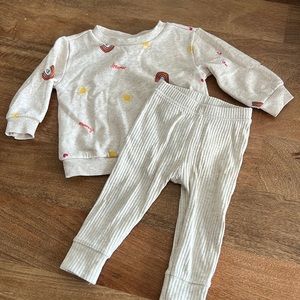 Old Navy 6-12mo dreamer sweater set